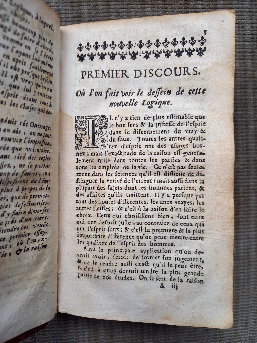   1682 . La logique  ou l'art de penser -photo-2
