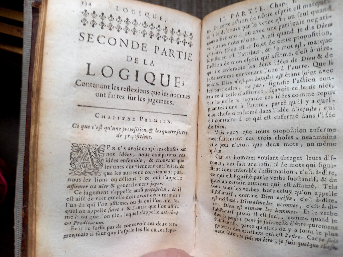   1682 . La logique  ou l'art de penser -photo-3