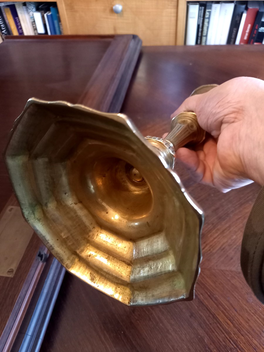 Pair Of Louis XIV Candlesticks  -photo-2