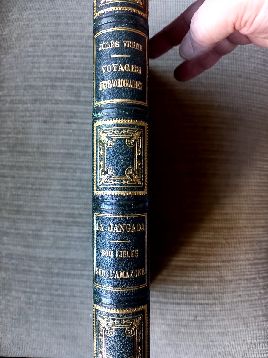 Jules Verne. Hertzel Editions. Jaganda. 800 Places On The Amazon -photo-2