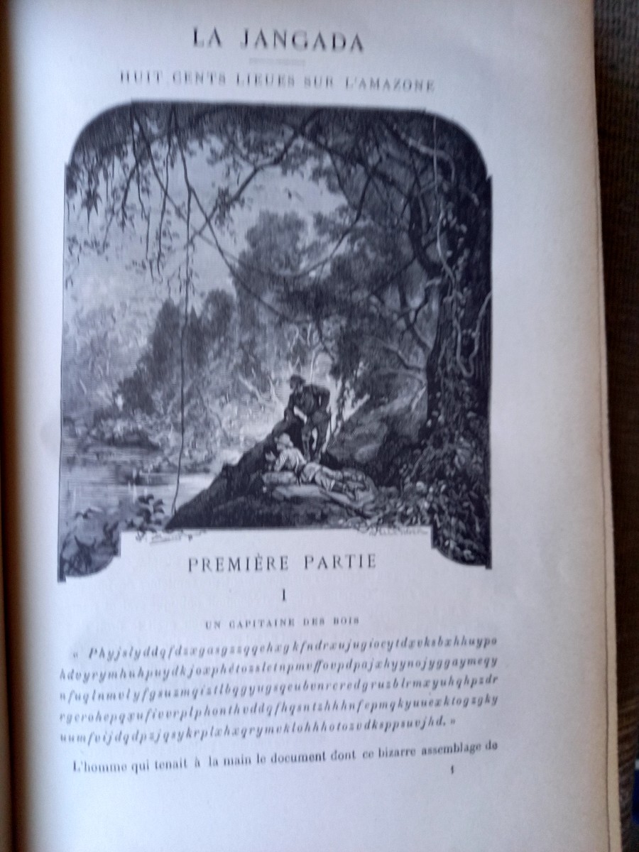 Jules Verne. Hertzel Editions. Jaganda. 800 Places On The Amazon -photo-1