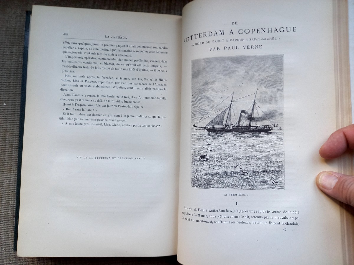 Jules Verne. Hertzel Editions. Jaganda. 800 Places On The Amazon -photo-6
