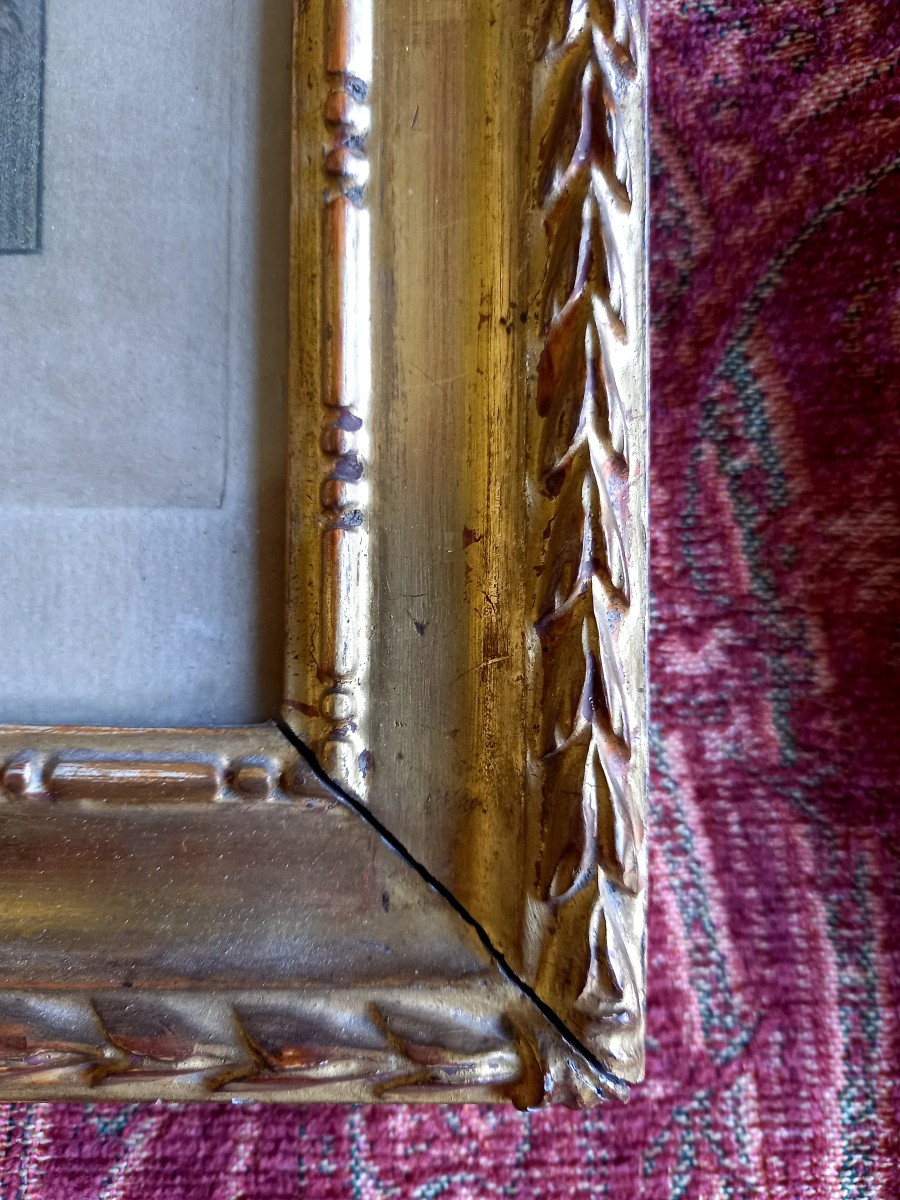 Louis Marin. 1777. The Pleasure Of Education. Late 18th-century Frame. -photo-4