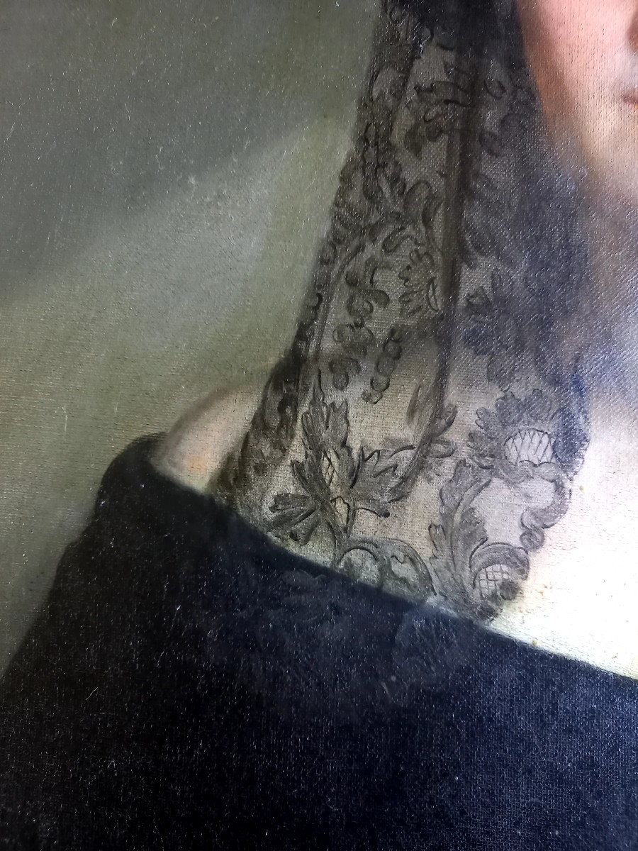 Entourage de Georges Sand,  portrait de femme vers 1860-photo-1