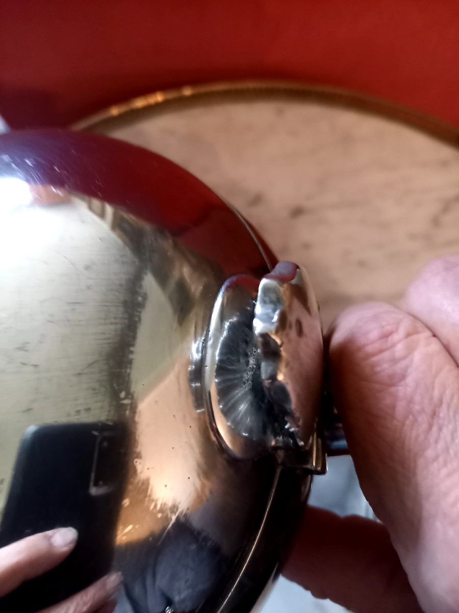 paire marmites couvertes de service en métal argenté XIXe -photo-1