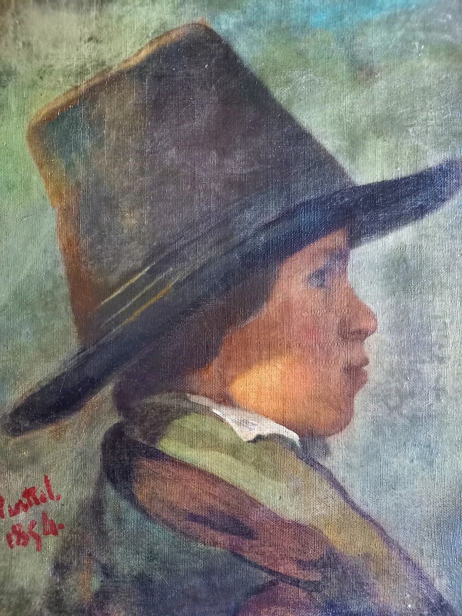 Le gamin au grand chapeau 