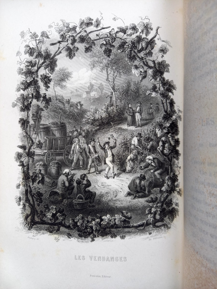 Bérenger. Complete Works In Two Volumes. 1847-photo-5