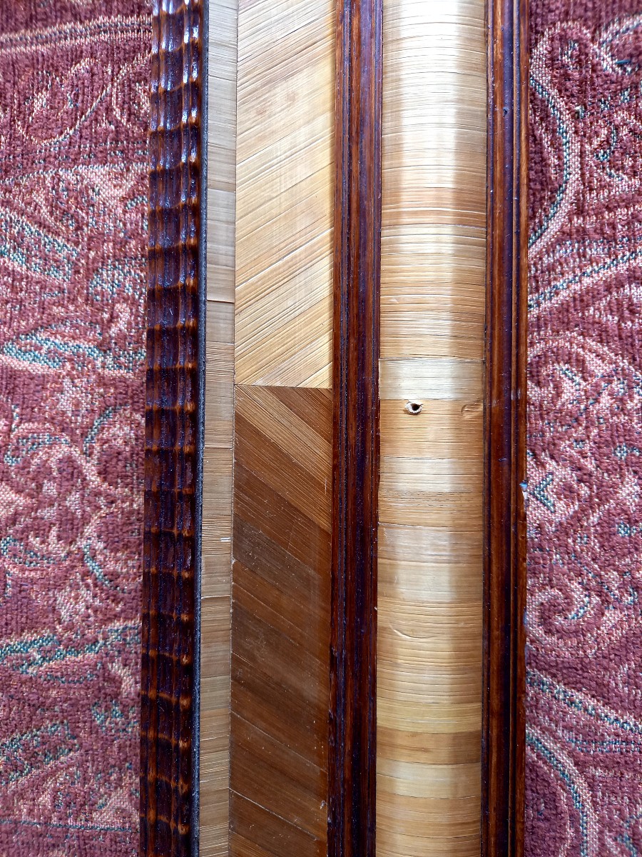 Cadre en marqueterie de paille -photo-3