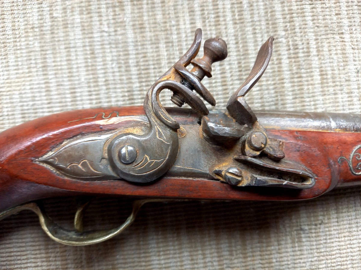 XIXe siècle.  Pistolet oriental-photo-3