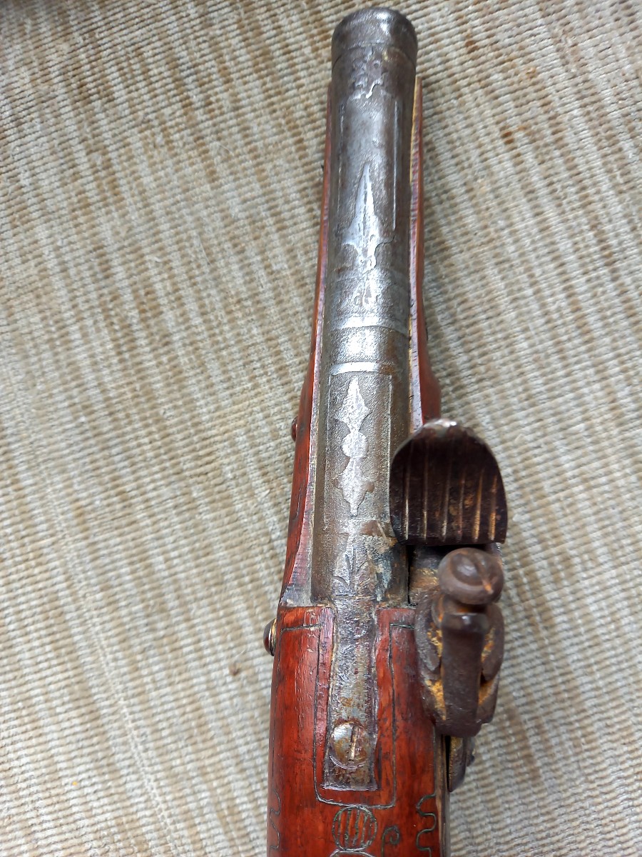 XIXe siècle.  Pistolet oriental-photo-3