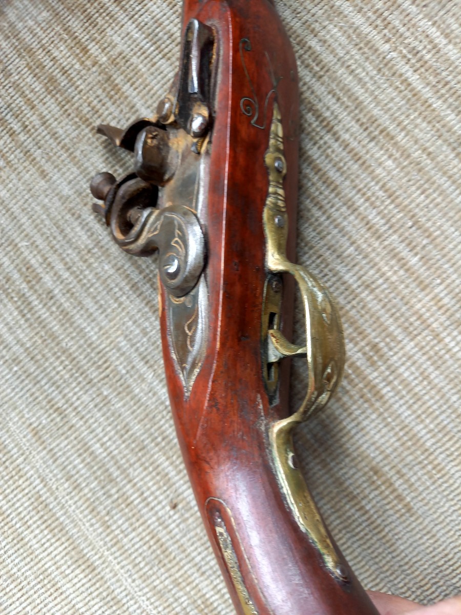 XIXe siècle.  Pistolet oriental-photo-5
