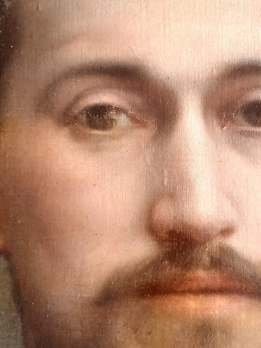 Daté 1885. Portrait d'un jeune homme élégant -photo-3