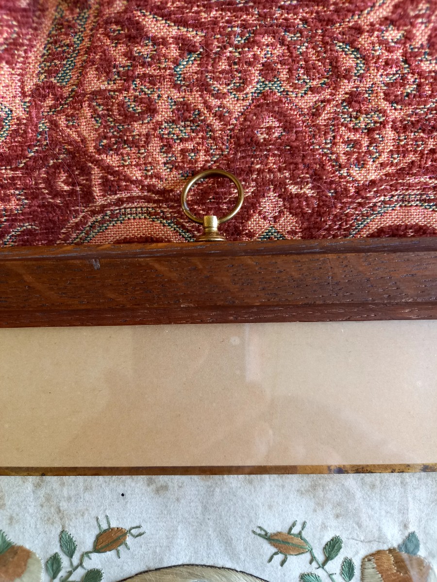 Double-sided Embroidery Early 19th Century-photo-2