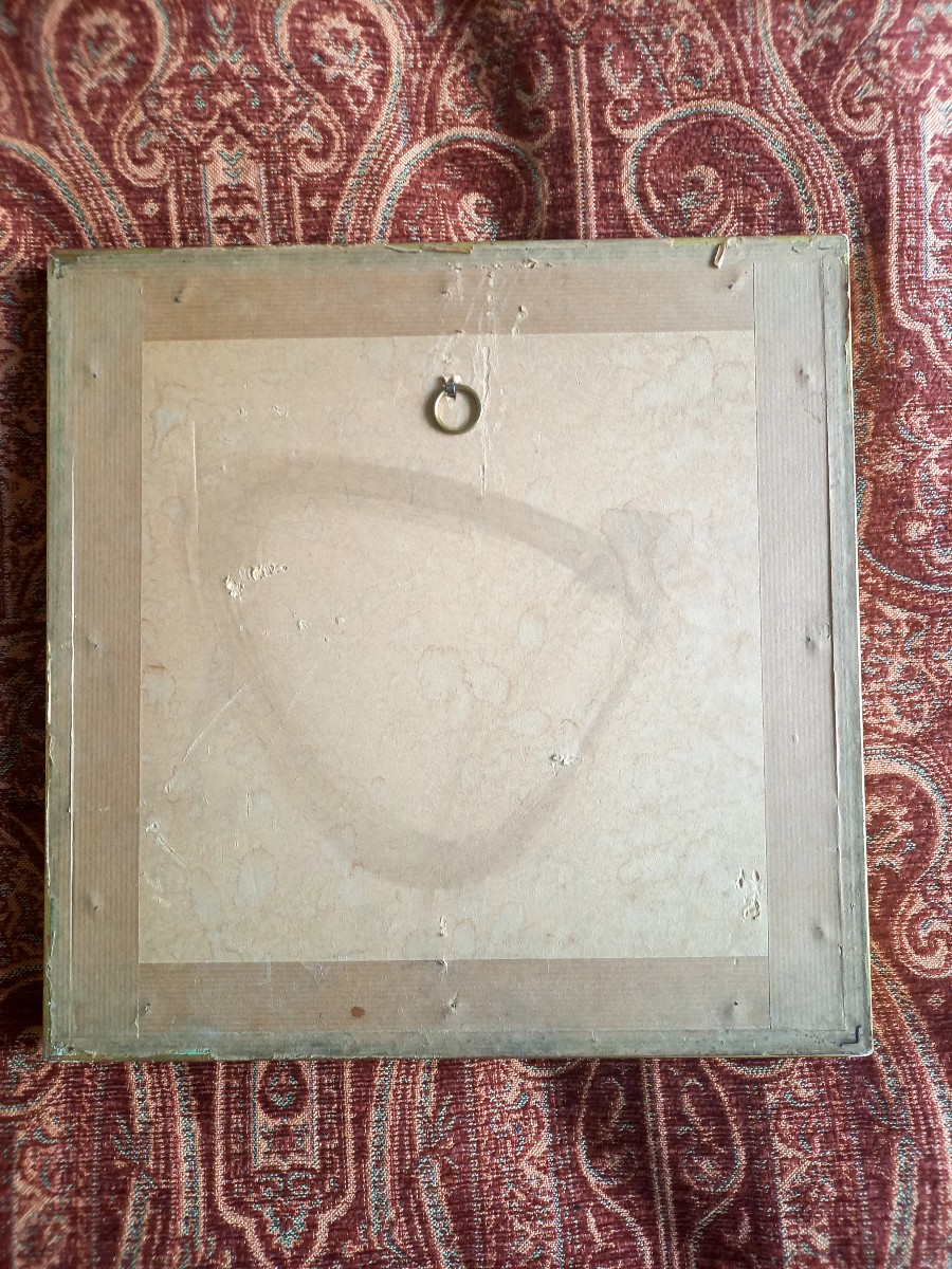 China XIXth.  Silk Fan Leaf Painted With A Pair Of Birds-photo-4