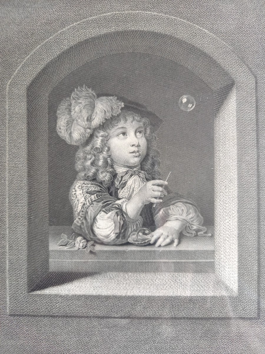 The Little Physicist. 17th Century Engraving