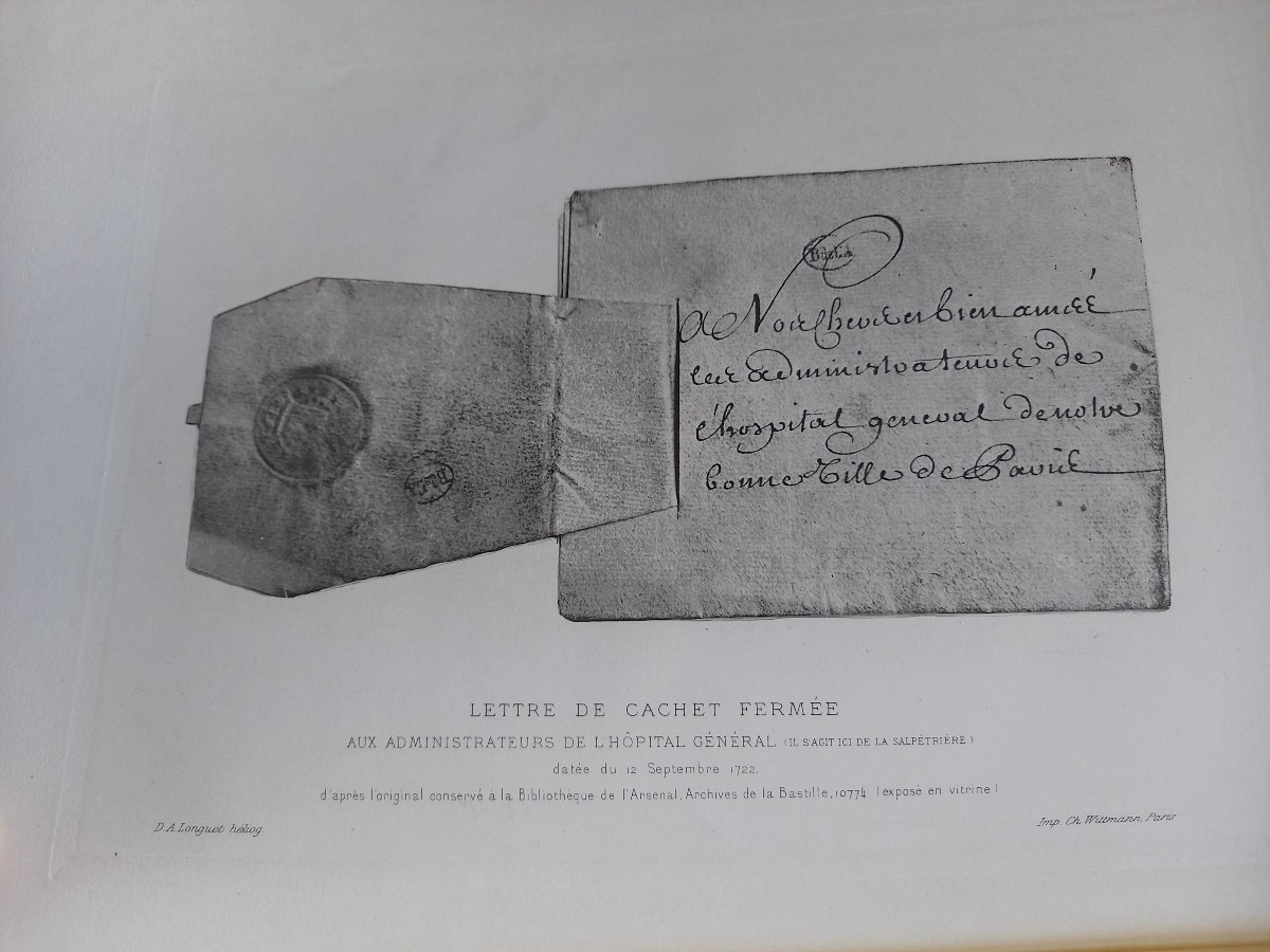 Franz Funck-brentano. 1903. Les Lettres De Cachet à Paris-photo-4