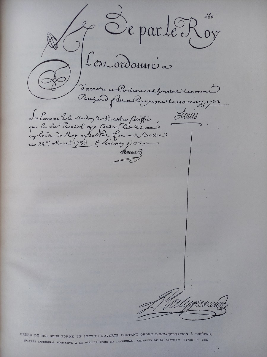 Franz Funck-brentano. 1903. Les Lettres De Cachet à Paris-photo-3