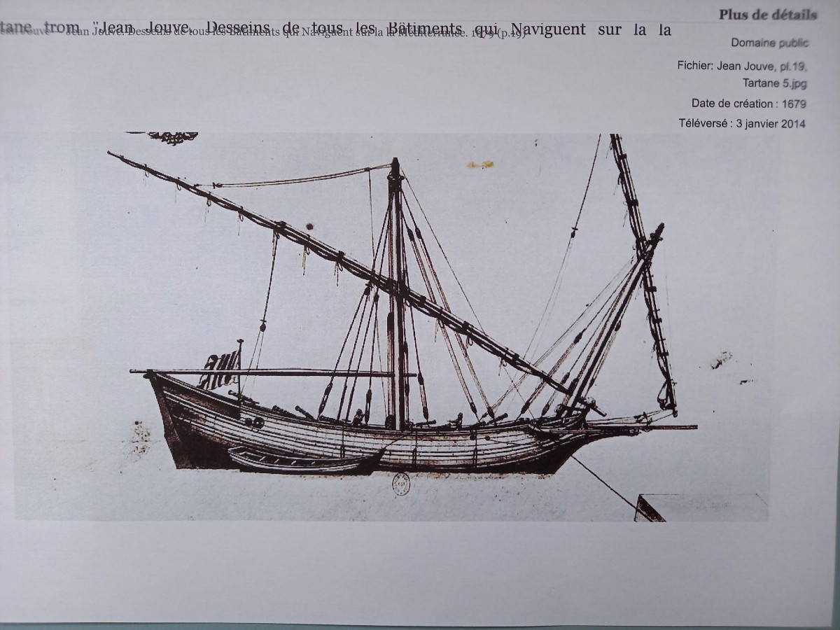 Marseille. 1806 . Joseph Antoine Roux . Portrait Of A Tartane In Rough Seas-photo-7