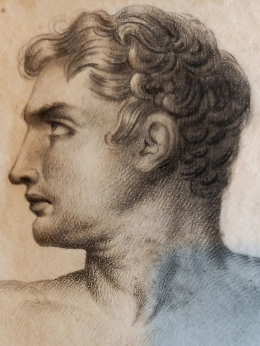 Académie d'homme début XIXe -photo-2