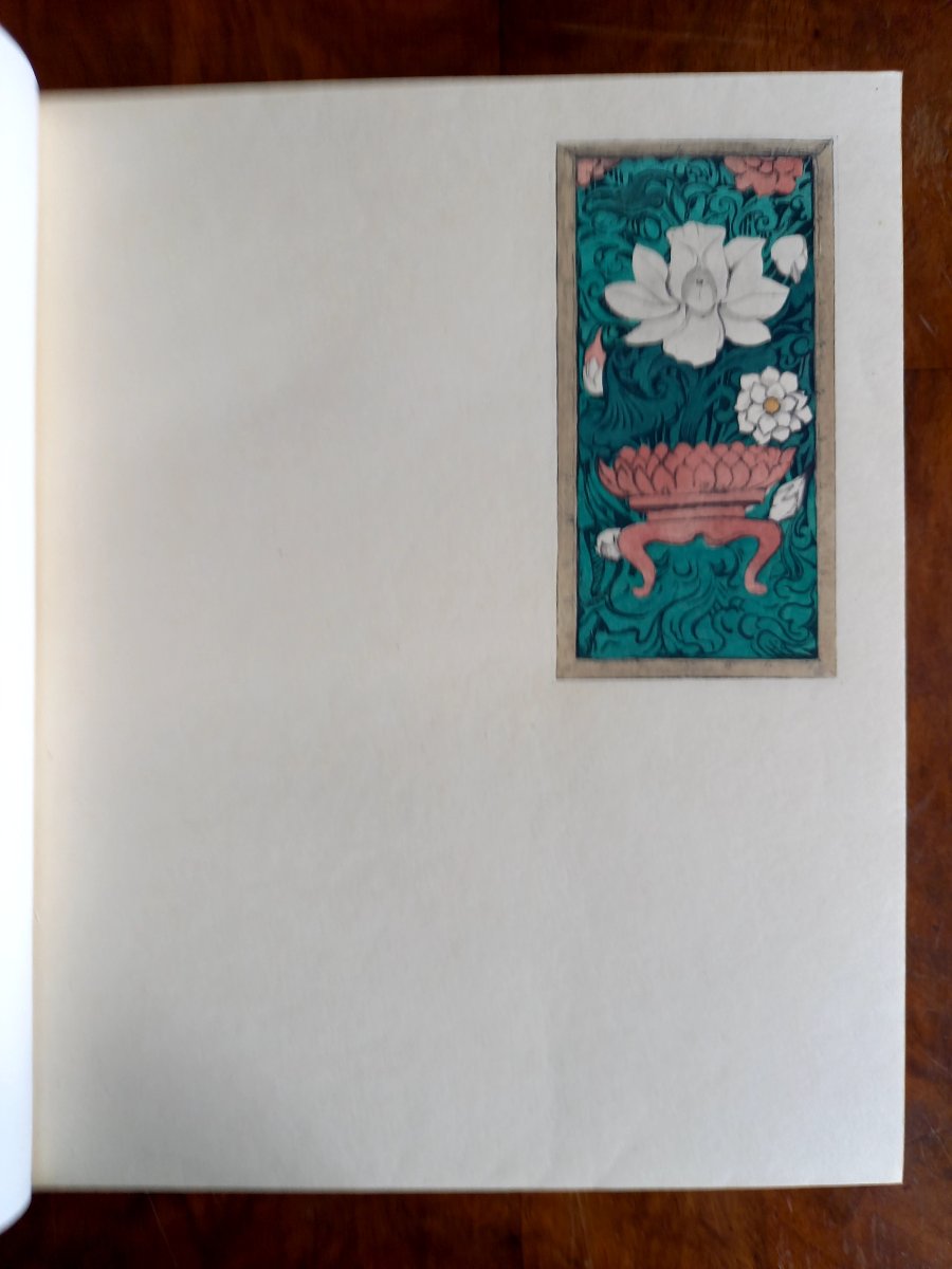 1928. Letters From Tonkin . Illustrated By Jean Bouchaud . 2 Volumes .-photo-3