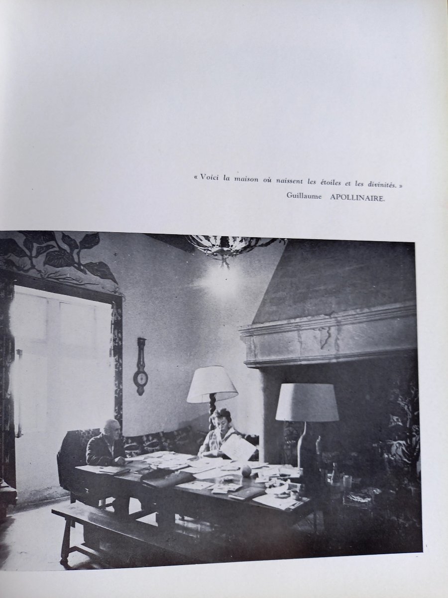 catalogue Jean Lurcat Nice 1968 et documents,  lettre de son épouse -photo-4