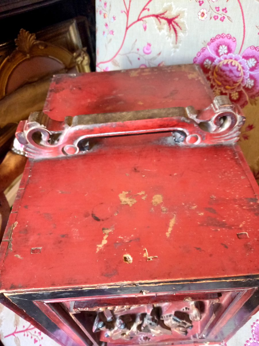 19th-century China.  Portable Document Case -photo-2