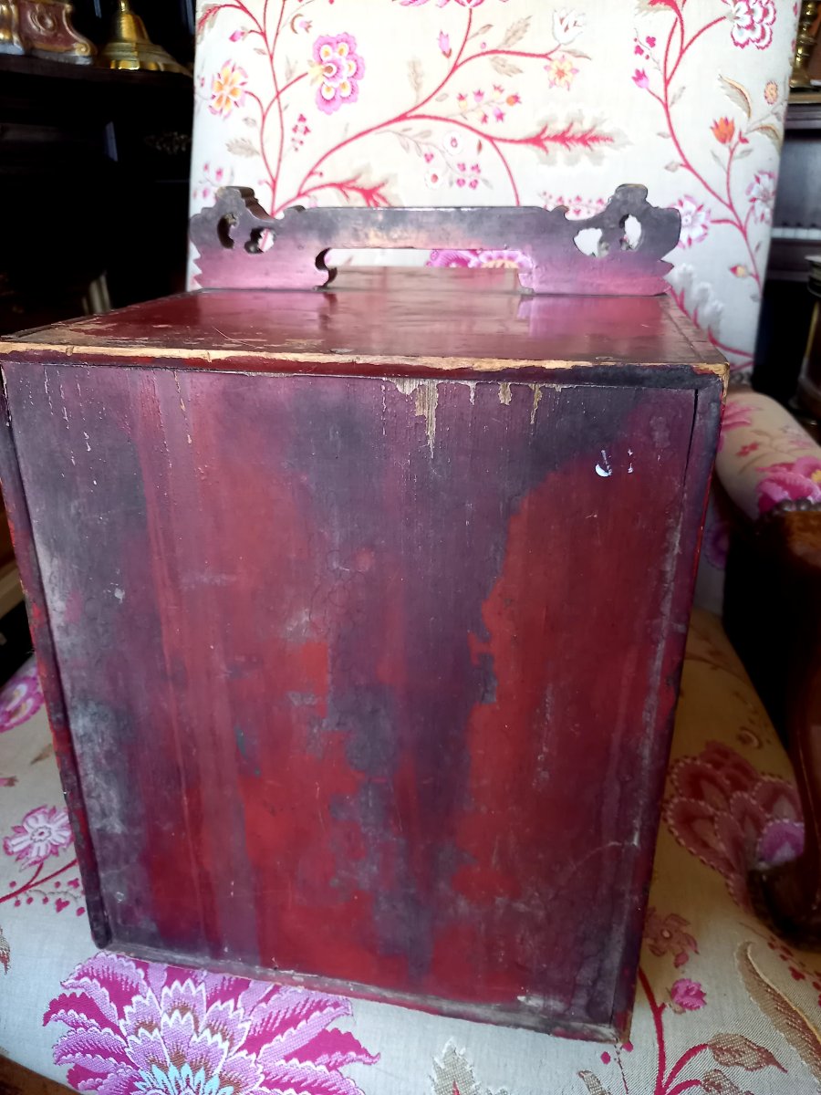 19th-century China.  Portable Document Case -photo-3