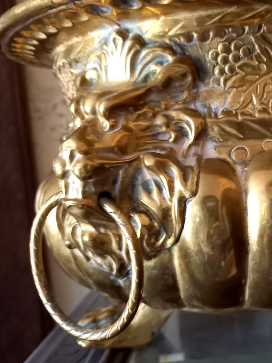 Gold-plated Brass Ice Bucket -photo-2