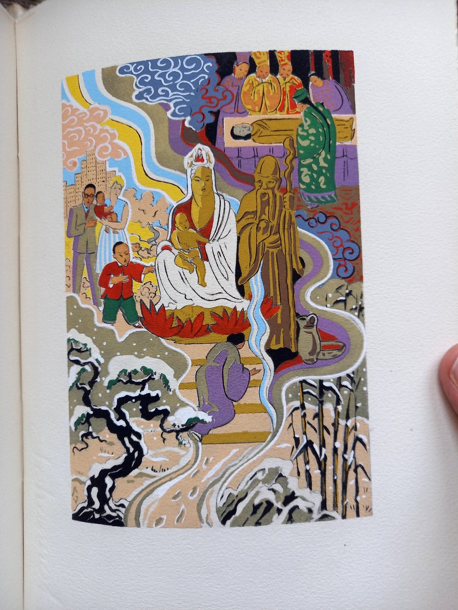 Pearl Buck. *east Wind, West Wind*. 1947 Edition. Illustrated By Gérard-mond-photo-5