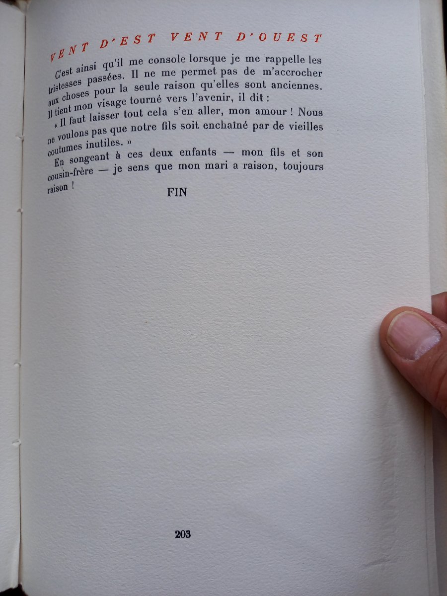 Pearl Buck. *east Wind, West Wind*. 1947 Edition. Illustrated By Gérard-mond-photo-6