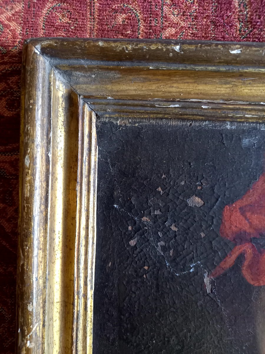17th Century. Portrait Of A Child As The Triumphant David -photo-2