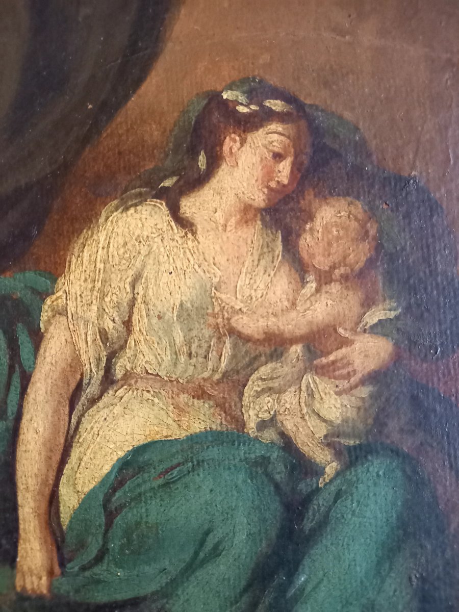 Vers 1830 . Maternité -photo-2