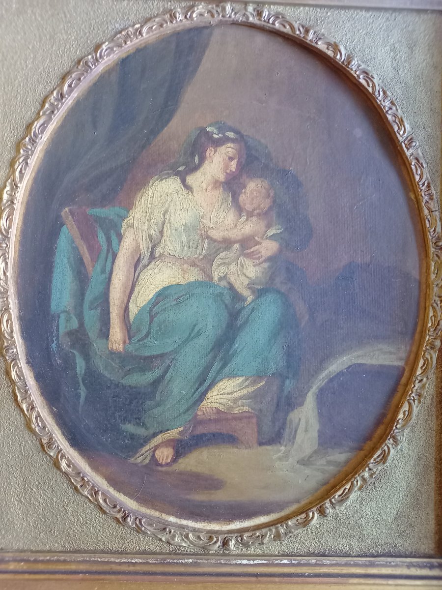 Vers 1830 . Maternité 