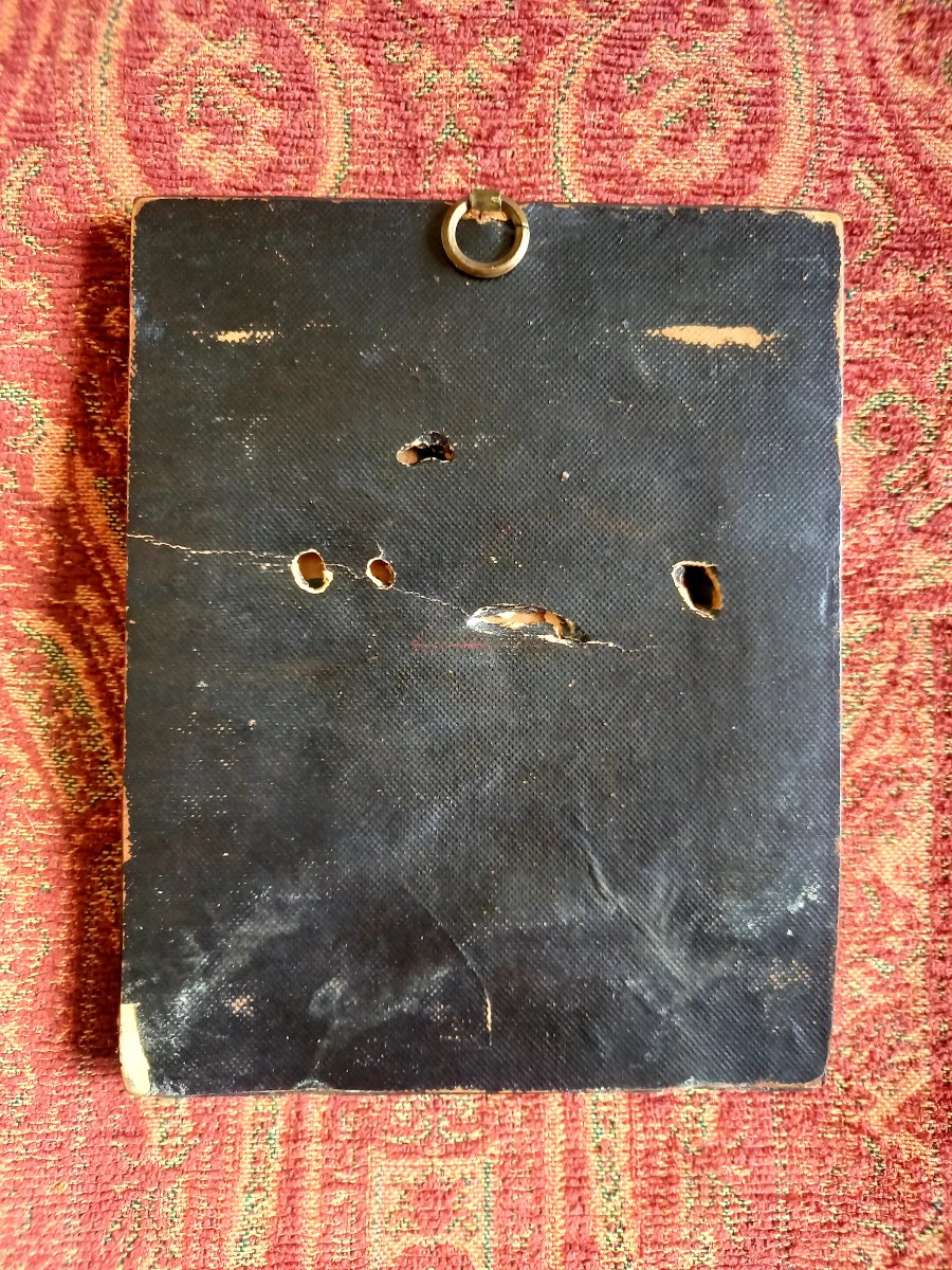 Circa 1830. Miniature. Portrait Of A Child -photo-4