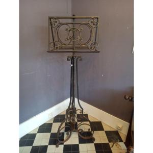 Wrought Iron Lectern Late 19th Century 