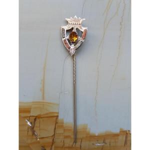 Bijou Ecossais : épingle à Cravate XIXe 