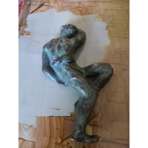 Art Deco: Bronze Paperweight 