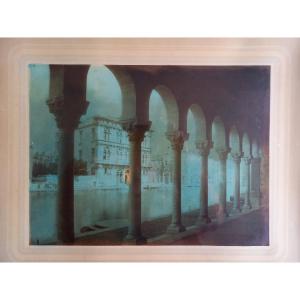 Late 19th Century Photography: Venice, The Palazzo Vendramin - Grimani 