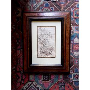 Italy, Mid-18th Century. Saint Michael Slaying The Dragon 