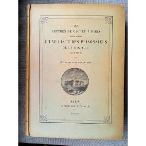 Franz Funck-brentano. 1903. Les Lettres De Cachet à Paris