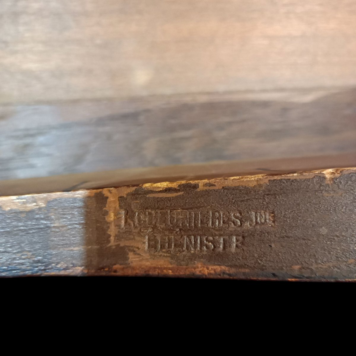 Louis XV-style Cabaret Table, Stamped "l. Cueunieres"-photo-2
