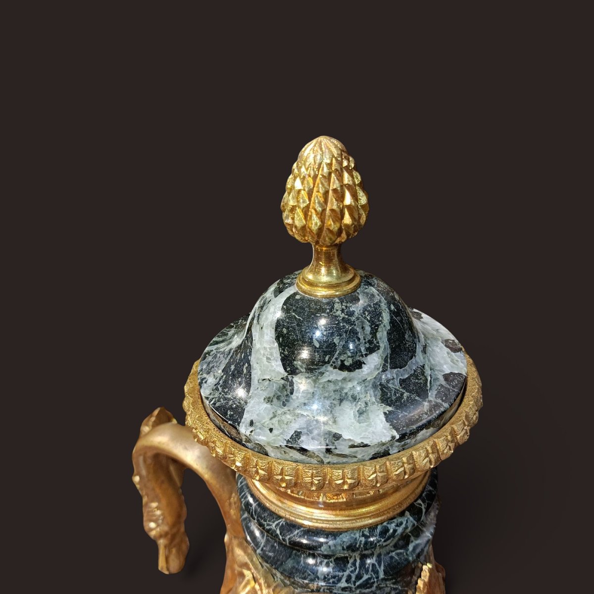 Pair Of Louis XVI-style Covered Urns-photo-4
