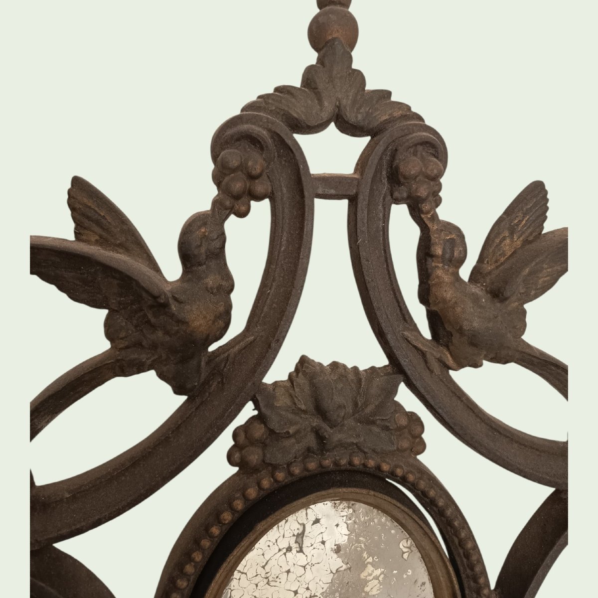 Porte-manteau / chapeau / canne en fonte -photo-4