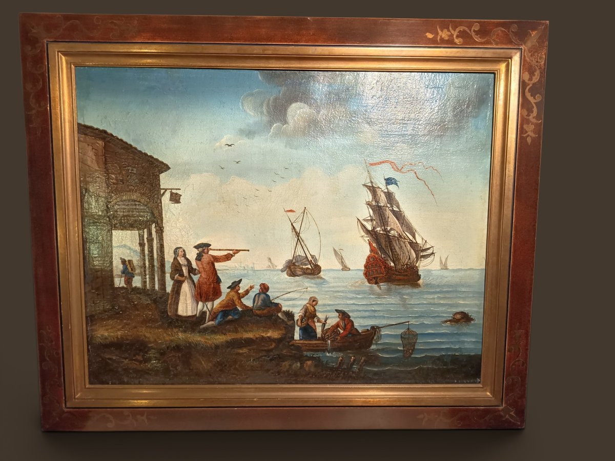 Tableau Marine XVIIIème