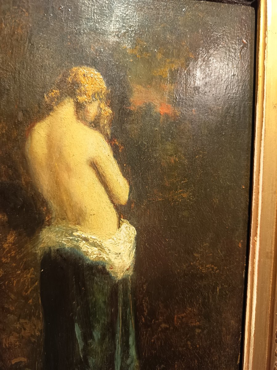  "the Sorrowful One" By Narcisse Diaz De La Pena -photo-2