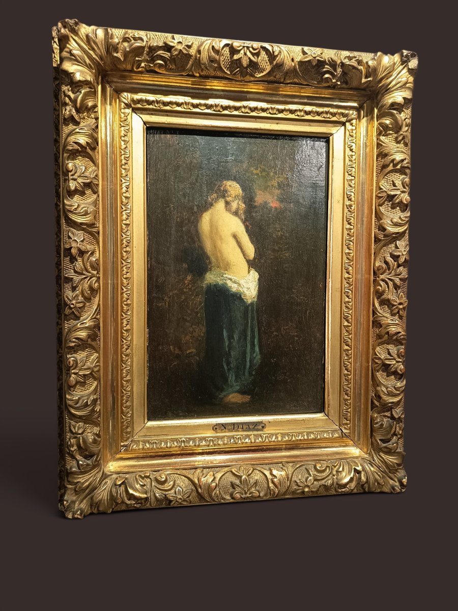  "the Sorrowful One" By Narcisse Diaz De La Pena 