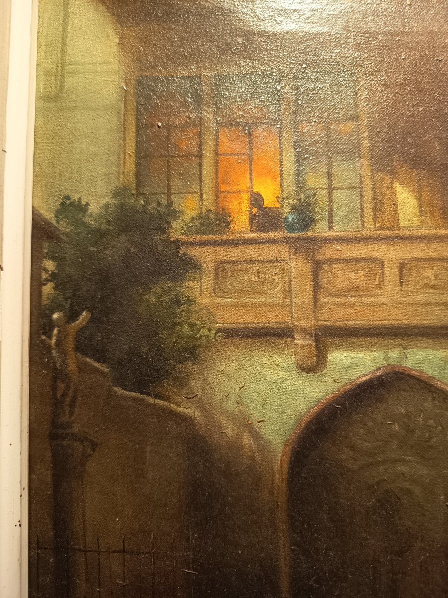 "the Serenade" By Carl Spitzweg-photo-4