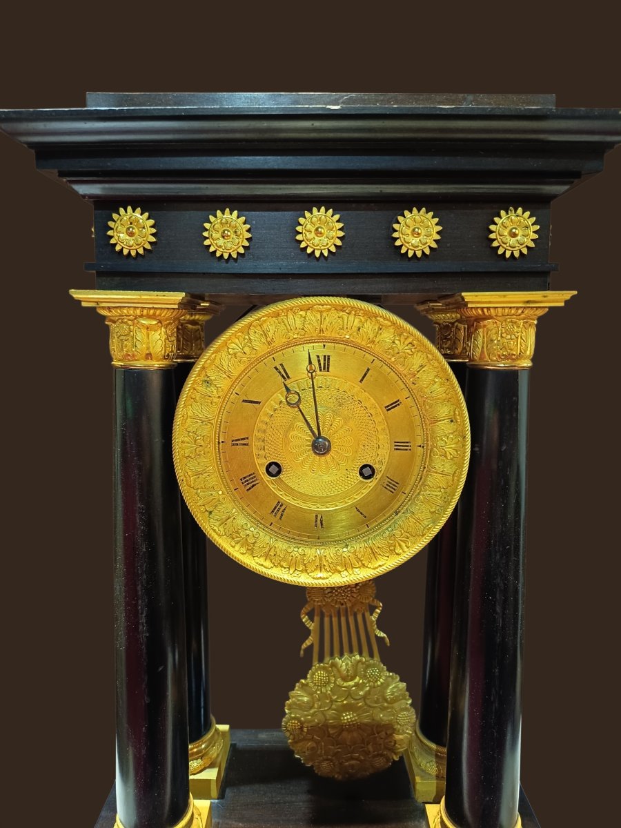 Pendule portique Empire -photo-4
