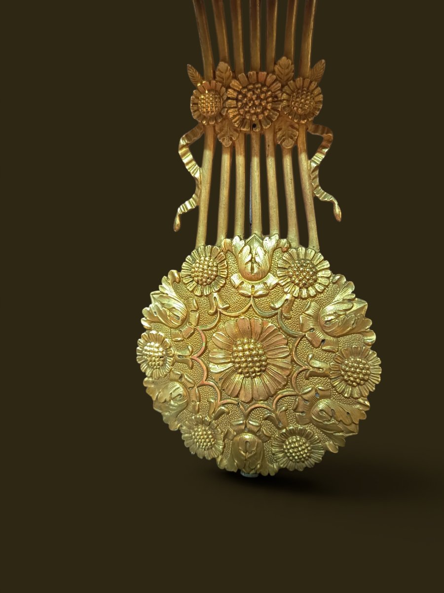 Pendule portique Empire -photo-3