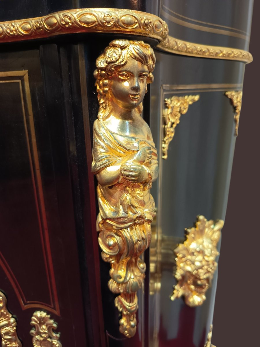 Meuble Napoléon III à hauteur d'appui -photo-3